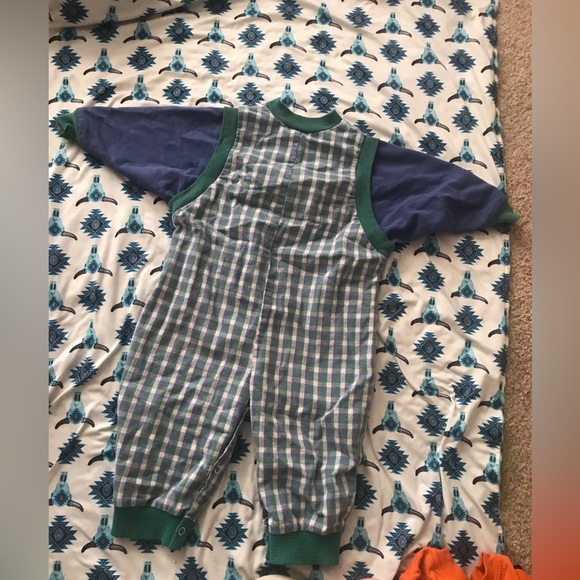Vintage toddler button up jumpsuit long sleeve size 18 months - Picture 3 of 3